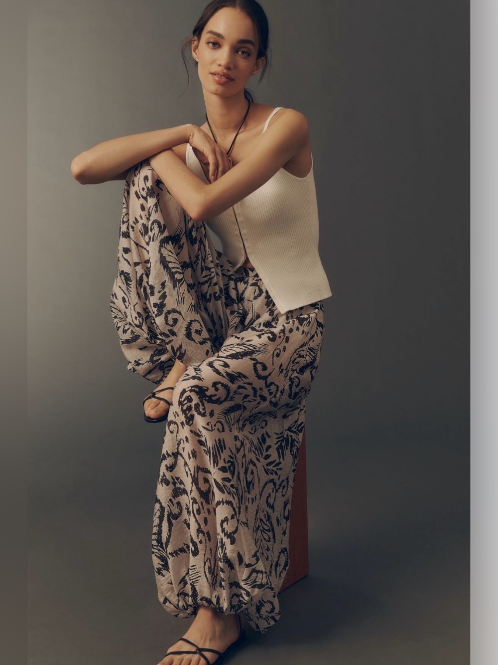 Anthropologie Maude Club Talia Balloon Wide-Leg Pants. Size S. MSRP $115 - Picture 5 of 17
